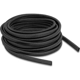   Delock Műanyag kábel védőborítást biztosító ovális alakú hajlékony vezeték 13,6 x 6,3 mm - hossza 10 m fekete
