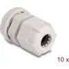 Delock PG16 tömszelence M12 szürke