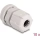 Delock PG16 tömszelence M12 szürke