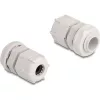 Delock PG16 tömszelence M12 szürke