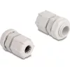 Delock PG16 tömszelence M12 szürke