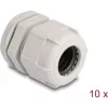 Delock PG16 tömszelence M25 szürke
