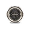 Delock M12 adapter X-kódú 8 tűs anya - RJ45 anya Cat.6A STP fém