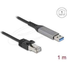   Delock USB LAN kábel USB A-típusú   RJ45 Gigabites Ethernet, 1 m