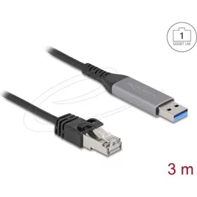   Delock USB LAN kábel USB A-típusú   RJ45 Gigabites Ethernet, 3 m