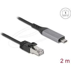   Delock USB LAN kábel USB Type-C    RJ45 Gigabites Ethernet, 2 m