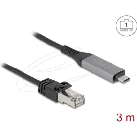   Delock USB LAN kábel USB Type-C    RJ45 Gigabites Ethernet, 3 m