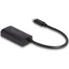 Delock RTL8153B 1Gb/s USB-C RJ45 hálózati adapter Power Delivery 100W