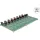 Delock M.2 Teszttábla 8 x M.2 NVMe Kulcs M SSD SFF-8643 konnektorral