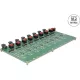 Delock M.2 Teszttábla 8 x M.2 NVMe Kulcs M SSD SFF-8643 konnektorral