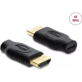   Delock USB Type-C    HDMI adapter (DP Alt Mode), 4K 60 Hz, HDR és HDCP támogatással