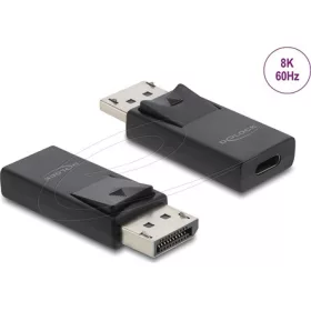   Delock USB Type-C    DisplayPort adapter 8K HDR-rel, HDR és HDCP támogatással