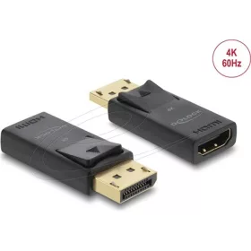   Delock Aktív DisplayPort 1.2 - HDMI adapter 4K HDR funkcióval