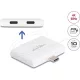 Delock USB Type-C  adapter USB-C  adatátvitelhez 10 Gbps és videóhoz 4K 60 Hz, valamint USB Type-C  PD-hez 92 W