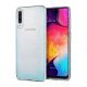 Spigen Samsung A50s SPIGEN LIQUID CRYSTAL GLITTER szilikon telefonvédő ütésállóság, csillámporos, ÁTLÁTSZÓ