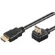 Goobay Nagy sebességű HDMI™ kábel 90°-os Ethernettel 2m