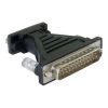 Delock USB 2.0 A -> Serial RS-232 M/M adapter 1.1m szürke +RS232 DB9 to DB25 male adapter