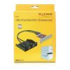 Delock ADA Delock 61775 PCI Express csatlakozással USB 3.0 előlapi panel 2 porttal