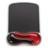 KENSINGTON Egérpad csuklótámasszal (Duo Gel Mouse Pad with Integrated Wrist Support - Red/Black)