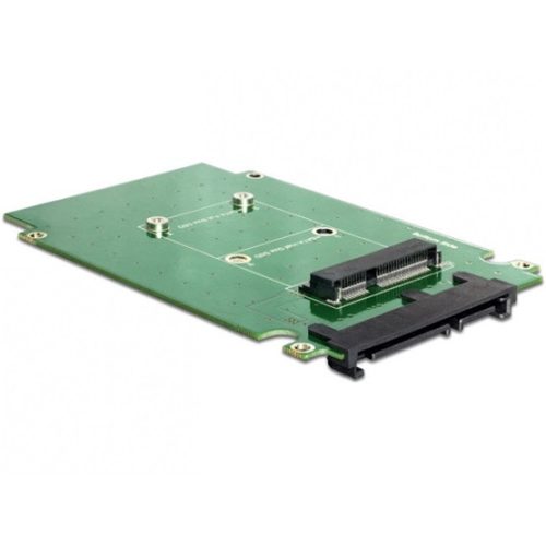 Delock ADA Delock 62432 SATA 22 pin > mSATA konverter 2,5” kerettel