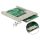 Delock USB-A 3.0 -> mSATA F/F adapter 2,5"-os beépítókerettel
