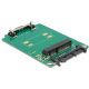 Delock ADA Delock 62520 Micro SATA 16pin > mSATA teljes méretű konverter