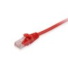 Equip Kábel - 625420 (UTP patch kábel, CAT6, piros, 1m)