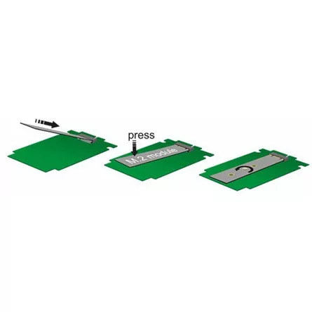 Delock ADA Delock 62559 SATA 22pin > M.2 NGFF konverter