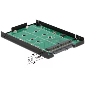   Delock 2db M.2 NGFF -> SATA3 F/M konverter RAID 0, 1, JBOD
