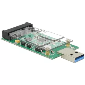   Delock Átalakító - 62681 (USB-A 3.0 -> mSATA, Max.: 5Gb/s)