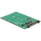 Delock ADA Delock 62696 U.2 SFF-8639 > M.2 NGFF NVMe M aljat átalakító