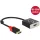 Delock ADA Delock 62734 Displayport 1.2 dugós csatl. > HDMI csatl. hüvely 4K aktív adapter