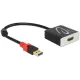 Delock ADA Delock 62736 USB3.0 A csatl. dugó > HDMI csatl. hüvely adapter
