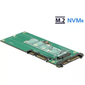   Delock ADA Delock 62864 Átalakító U.2 SFF-8639 NVMe / SATA 22 tus > 1 x M.2 M aljzat