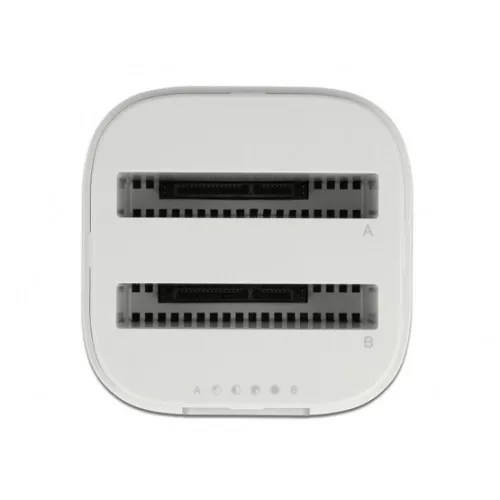Delock ADA Delock 63084 USB-C 3.2 dokkoló állomás 2 x 2.5” SATA HDD / SSD-hez klón funkcióval