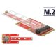 Delock Mini PCIe -> M.2 B SIM foglalat M/F adapter