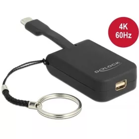   Delock ADA Delock 63939 USB-C adapter mini DisplayPort-hoz (DP Alt Mode) 4K 60Hz - kulcstartón