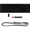 HP HyperX Alloy Origins PBT USB angol gaming HyperX Red mechanikus billentyűzet fekete