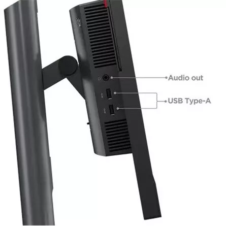 LENOVO-COM LENOVO Monitor - ThinkVision P27 3D; 27" UHD 3840x2160 IPS, 16:9, 1200:1, 310cd/m2, 4ms, VESA, HDMI, DP, USB Type-C