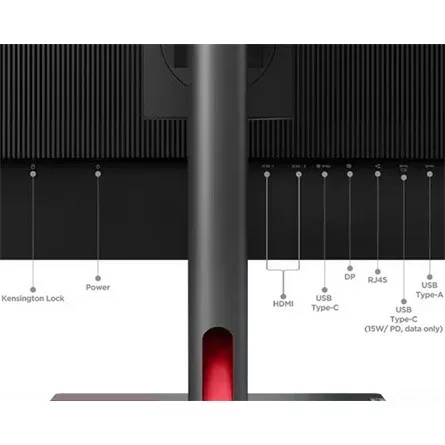 LENOVO-COM LENOVO Monitor - ThinkVision P27 3D; 27" UHD 3840x2160 IPS, 16:9, 1200:1, 310cd/m2, 4ms, VESA, HDMI, DP, USB Type-C