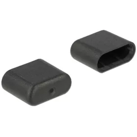Delock USB-C - USB-C védősapka fekete 10db