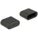 Delock USB-C - USB-C védősapka fekete 10db