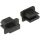 Delock Mini- DisplayPort védődugó fekete 10db