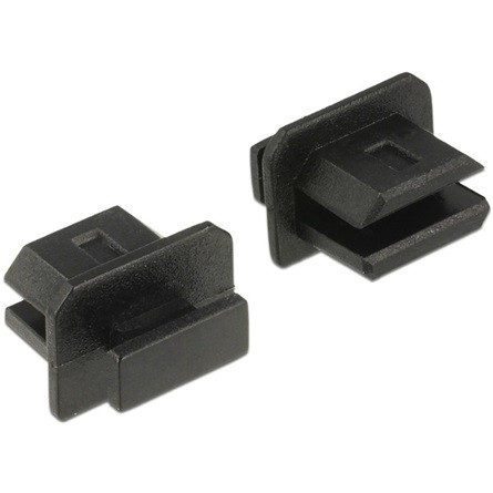 Delock Mini- DisplayPort védődugó fekete 10db