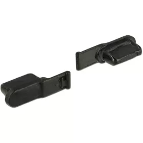 Delock Lightning védődugó fekete 10db