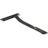 Delock M.2 M -> PCIe x16 Power 4pin Male adapter 0.2m fekete