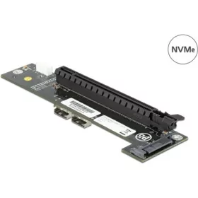 Delock 2db SFF-8654 -> PCIe x16 F/F adapter