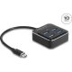 Delock USB 3.2 Gen 2 USB Type-C hub 4 x USB Type-A csatlakozóaljzattal   10 Gbps