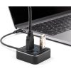 Delock USB 3.2 Gen 2 USB Type-C hub 4 x USB Type-A csatlakozóaljzattal   10 Gbps