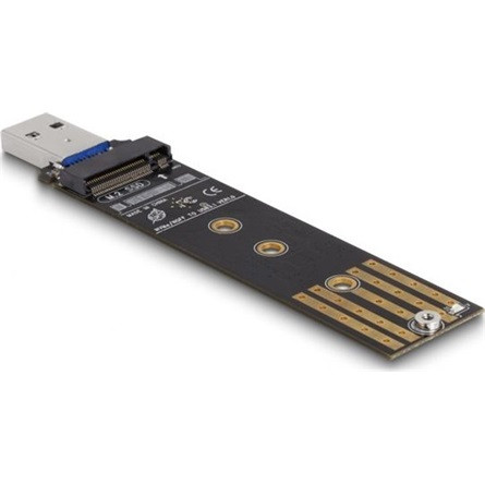 Delock Combo Converter M.2 NVMe PCIe vagy SATA SSD USB 3.2 Gen 2-vel